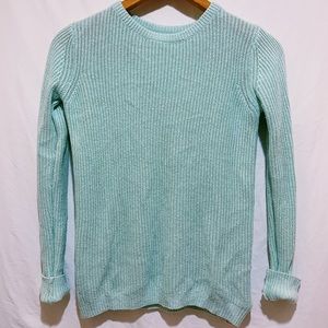 F21/LA Hearts Teal Sweater - S